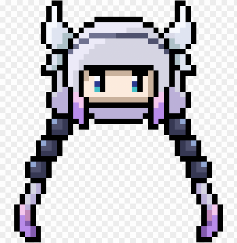 fan maida kanna pixel art - ahegao pixel art PNG Image with Isolated Element
