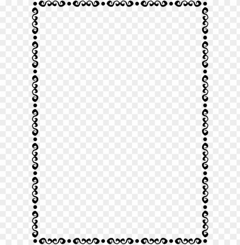 fancy border - dot and dash border PNG files with no background free