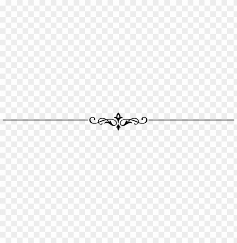 fancy line PNG with Transparency and Isolation