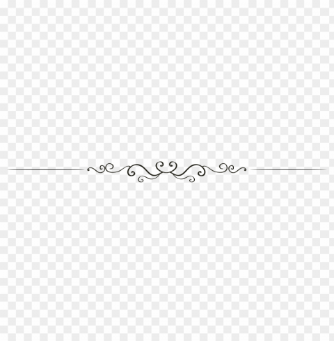 fancy line Transparent Background Isolated PNG Character