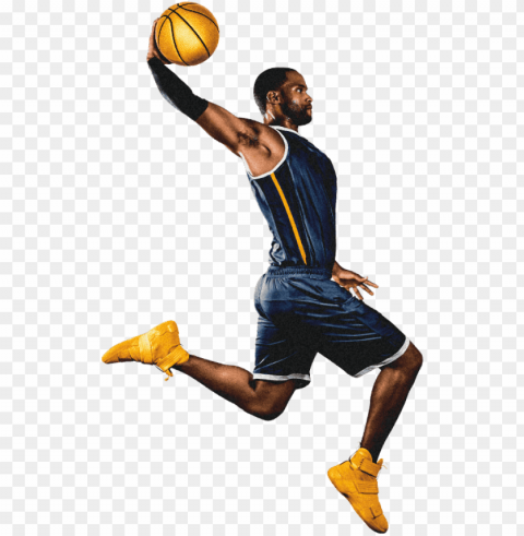 fanduel world fantasy championship - basketball player dunking Isolated Graphic on Clear Transparent PNG