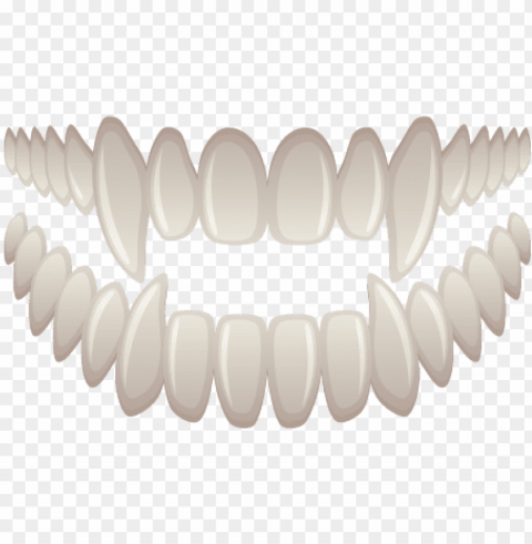 fang image - bloody monster teeth Transparent PNG Isolated Illustrative Element