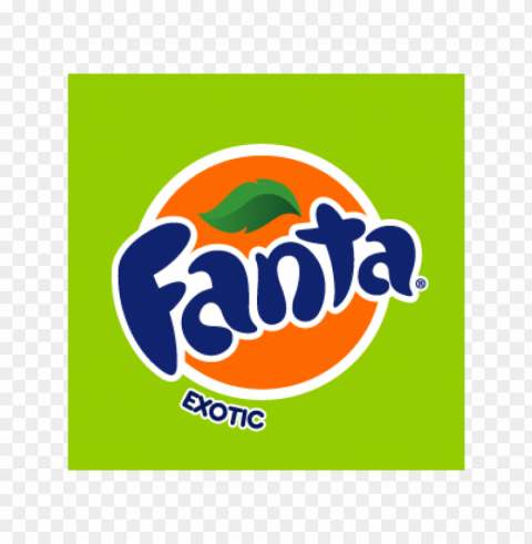 fanta exotic vector logo Transparent PNG images for graphic design