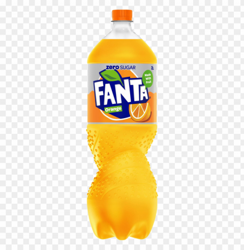 fanta food file Transparent PNG Isolated Item with Detail