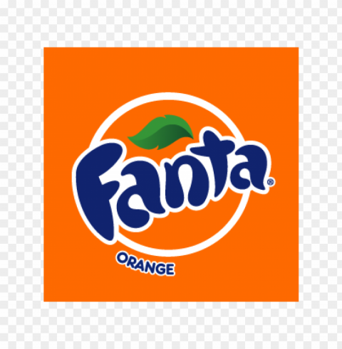 fanta orange vector logo Transparent PNG images for digital art