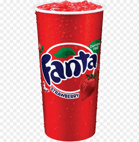 fanta strawberry soda - 2 l bottle PNG Graphic with Transparent Isolation