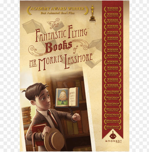 fantastic flying books of mr morris lessmore dvd PNG graphics for free