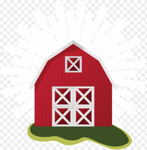 farm barn clip art clipart clipartcow - red barn clip art PNG Image Isolated with High Clarity