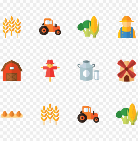farmer agricultural land agriculture computer icons - flat icon farm PNG Image Isolated with Transparent Clarity