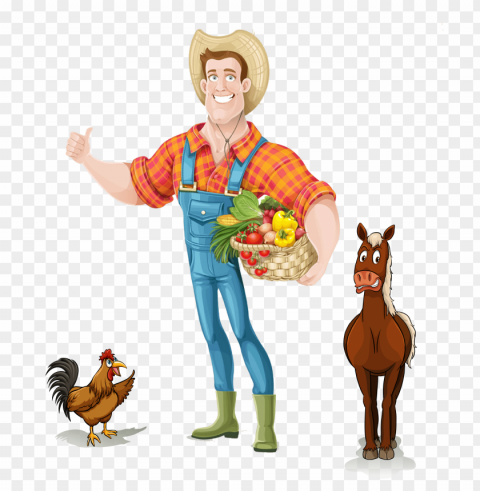 farmer Free PNG download no background