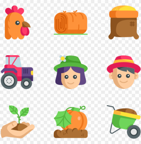 farming - kindergarten Transparent PNG graphics assortment PNG transparent with Clear Background ID 41003784