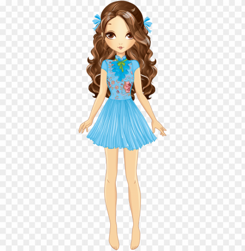 fashion clipart cute dress - beautiful girl clipart HighResolution Transparent PNG Isolated Element