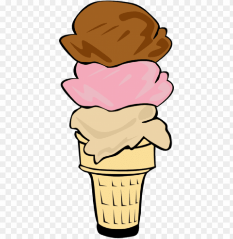 fast food desserts ice cream cone triple- ice cream cone Clear PNG photos