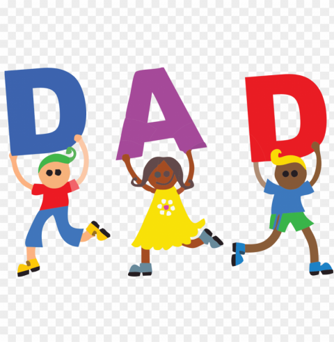 fathers day backgrounds High-resolution transparent PNG images set