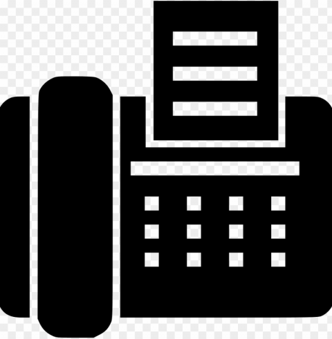 fax machine comments - fax machine icon PNG Graphic with Clear Isolation