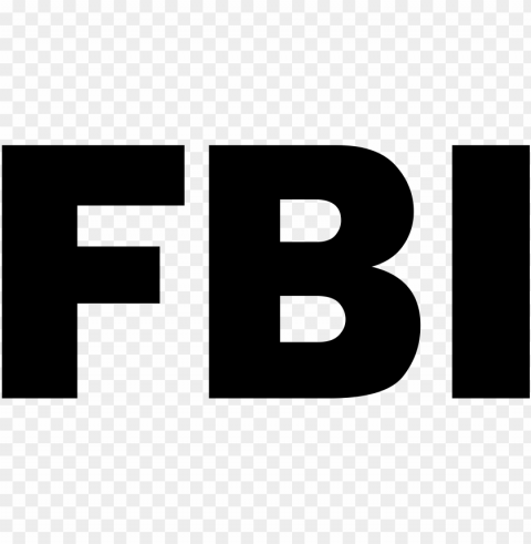 fbi logo wordmark black - fbi symbols black and white Transparent background PNG stockpile assortment