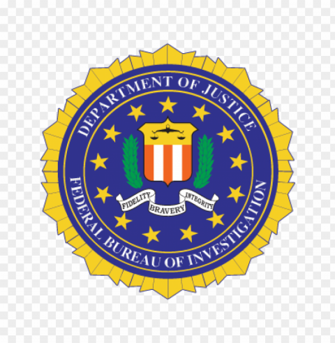 fbi shield logo vector download PNG with no background for free