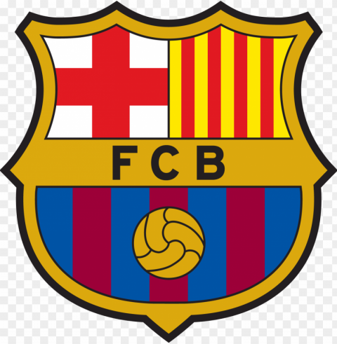 fc barcelona logo download Isolated Element in HighResolution Transparent PNG