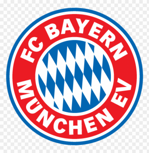 fc bayern munich vector logo Isolated Artwork on Clear Transparent PNG