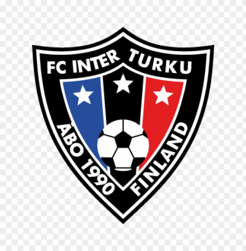 fc inter turku vector logo PNG images with clear alpha channel