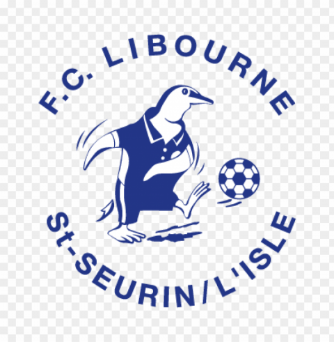 fc libourne st-seurinlisle vector logo Isolated Element on HighQuality Transparent PNG