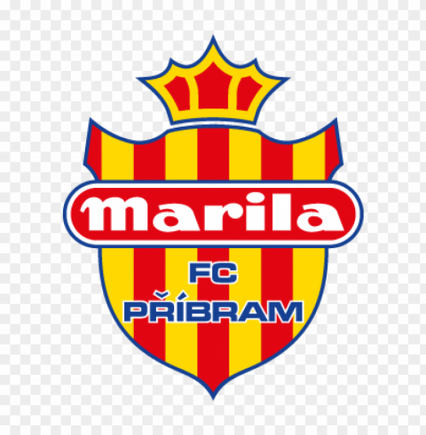 fc marila pribram vector logo Transparent PNG Object with Isolation