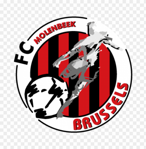 fc molenbeek brussels old 2007 vector logo PNG Graphic with Isolated Design