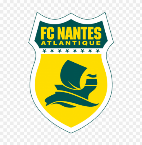 fc nantes-atlantique vector logo PNG Graphic Isolated on Transparent Background