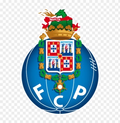 fc porto logo vector PNG Isolated Object with Clear Transparency