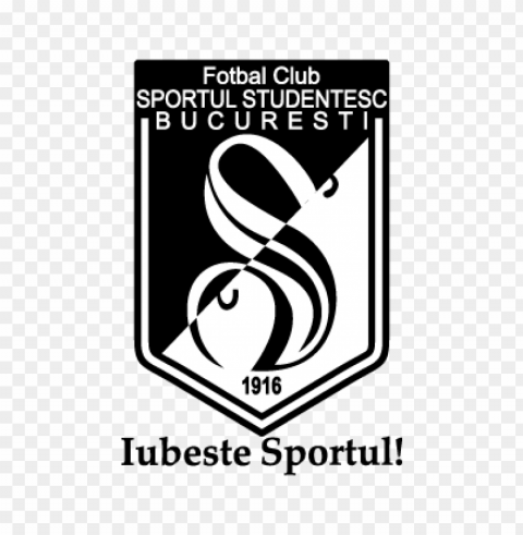 fc sportul studentesc 2011 vector logo PNG images with no background necessary