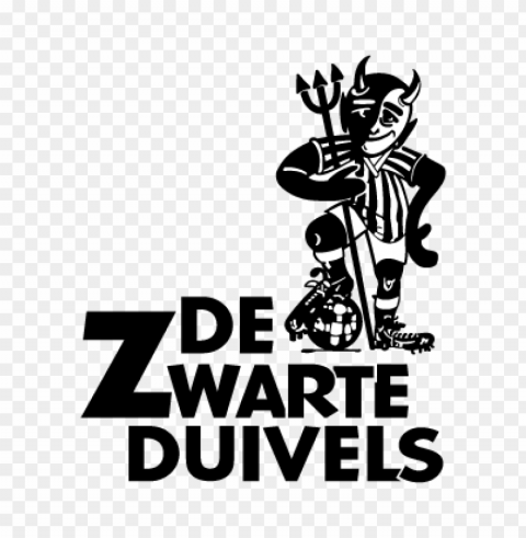 fc zwarte duivels oud-heverlee vector logo PNG Image with Transparent Isolation