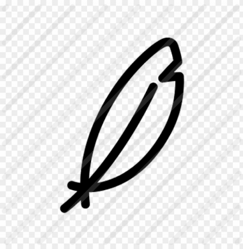 feather icon - icon Isolated Design Element in HighQuality Transparent PNG