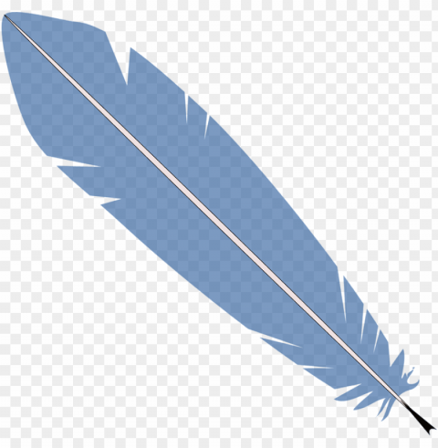 feather outline clipart - clip art feather HighQuality Transparent PNG Isolated Object
