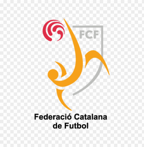 federacio catalana de futbol vector logo Isolated Icon on Transparent PNG