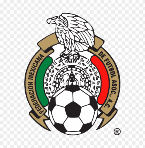 federacion mexicana de futbol logo vector Isolated Artwork in Transparent PNG Format
