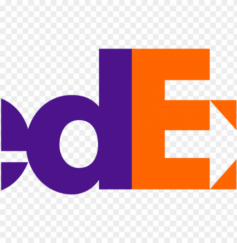 fedex logo transparent - fedex supply chain logo Clear Background PNG Isolated Design Element