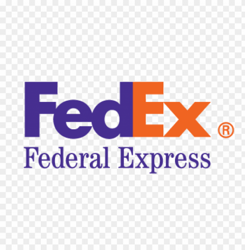 fedex logo vector free download PNG Image with Isolated Subject