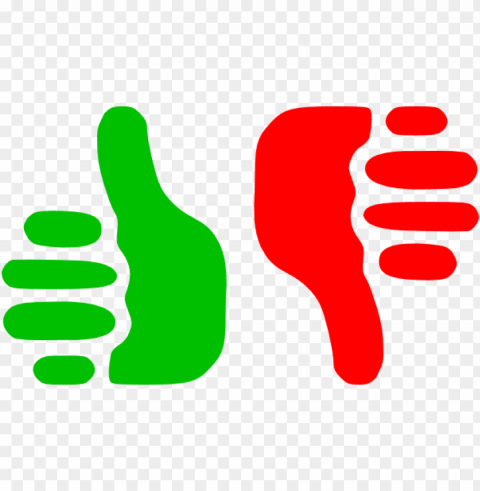 feedback button clipart - thumbs up and down PNG graphics with clear alpha channel broad selection