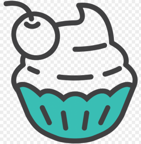 feel overjoyed - dessert PNG with clear overlay