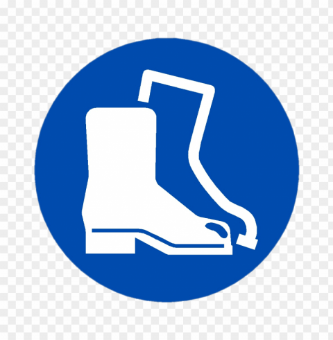 feet protection symbol Clear PNG