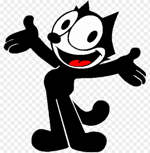 felix the cat PNG for educational use
