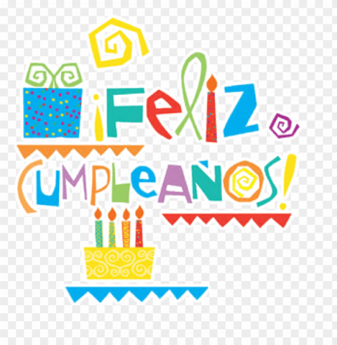 feliz cumpleanos modern PNG files with no background free