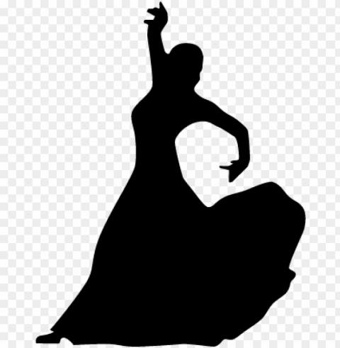 female flamenco dancer silhouette vector - flamenco dancer silhouette PNG with no cost