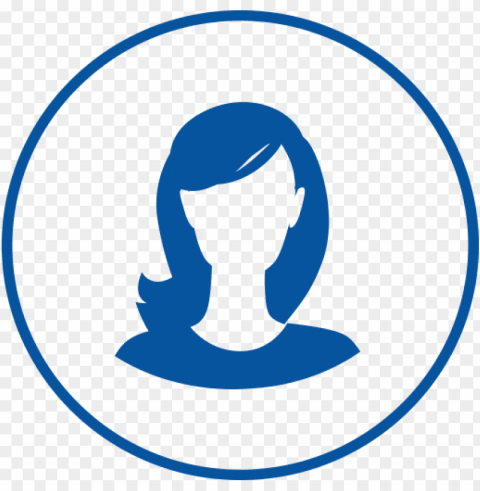 female-icon - female icon blue PNG Graphic Isolated on Clear Backdrop PNG transparent with Clear Background ID fa67ba7d