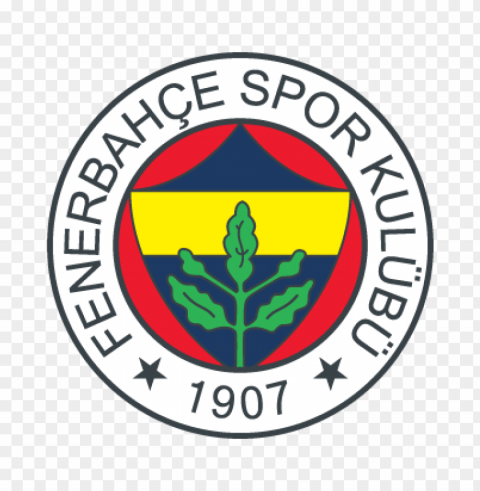 fenerbahce spor kulubu logo vector Isolated Illustration in HighQuality Transparent PNG