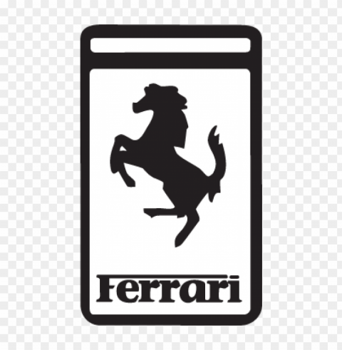 ferrari eps logo vector free PNG with no background required