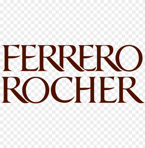 ferrero rocher chocolate logo PNG Graphic with Isolated Transparency