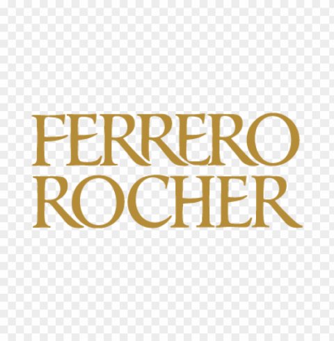 ferrero rocher chocolate vector logo PNG images with no limitations