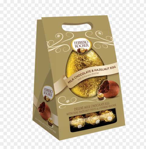 ferrero rocher easter egg HighQuality PNG with Transparent Isolation