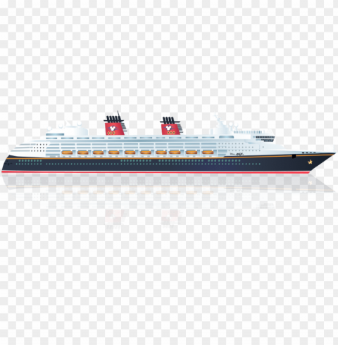 ferry clipart disney cruise line - disney cruise ship transparent PNG with alpha channel